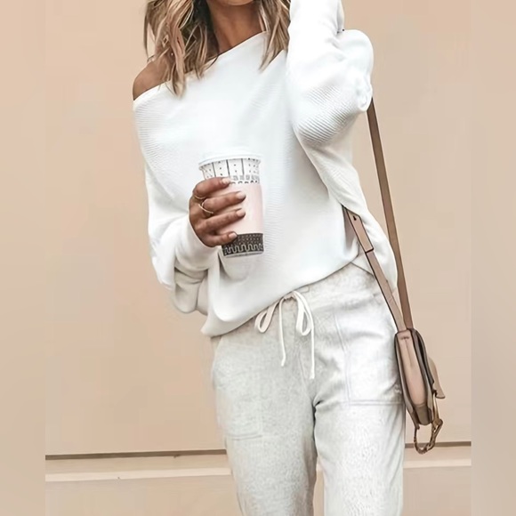 Sold. New in Package Off the shoulder pullover sweater - Picture 2 of 3